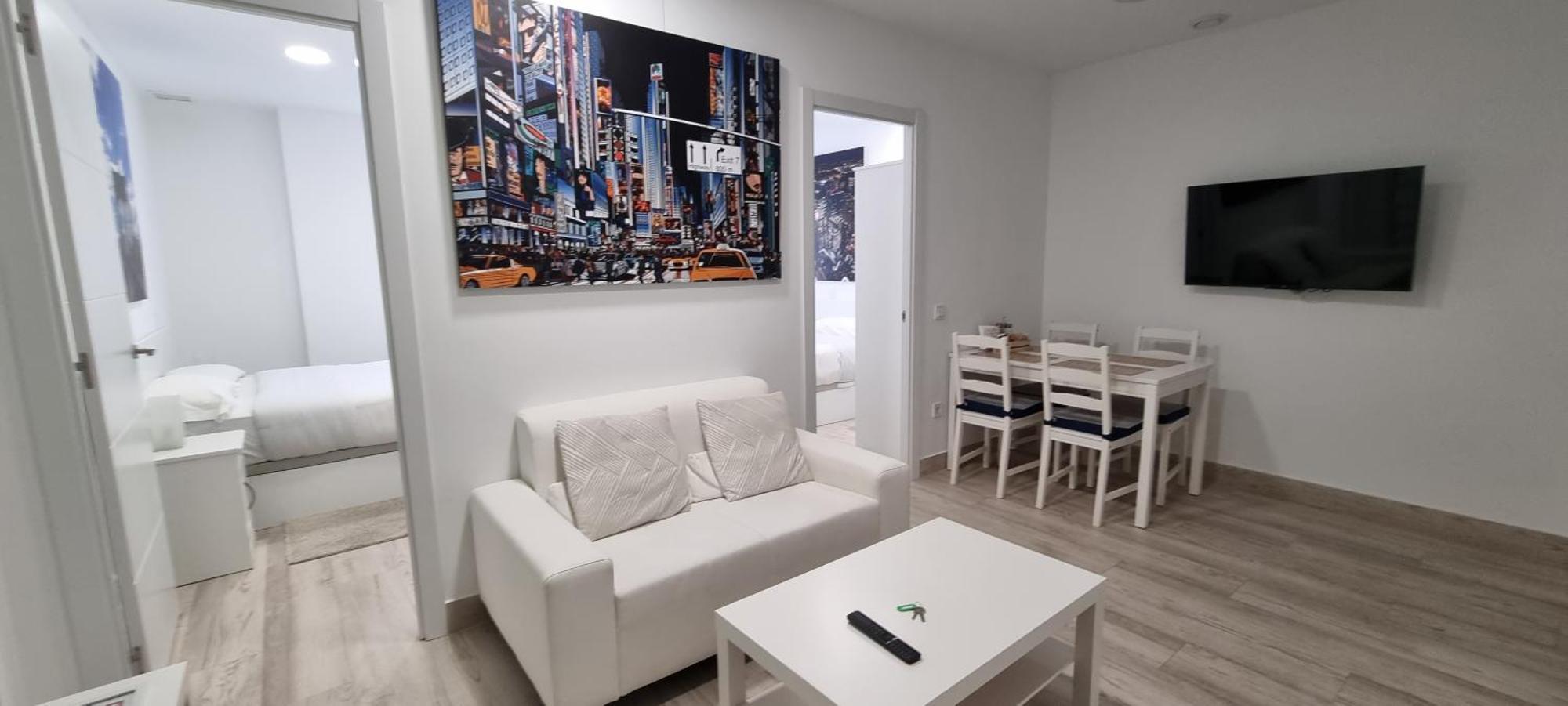 Apartamentos Tanez Santurce A Madrid Eksteriør billede
