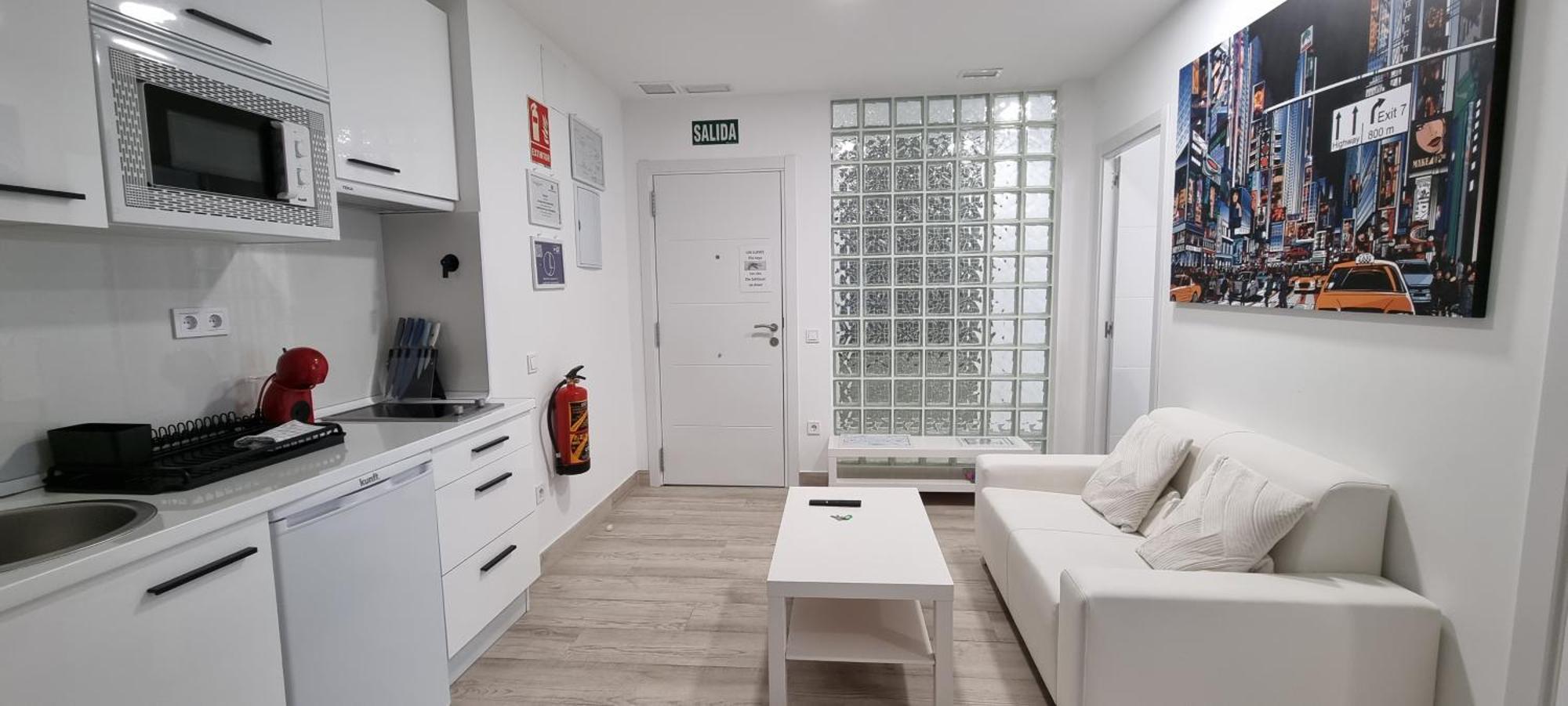 Apartamentos Tanez Santurce A Madrid Eksteriør billede